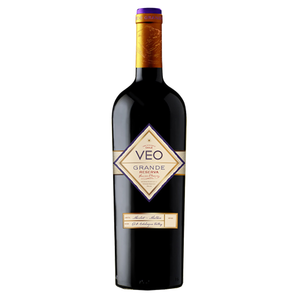 Vinho Chileno Veo Grande Merlot Malbec 750ml