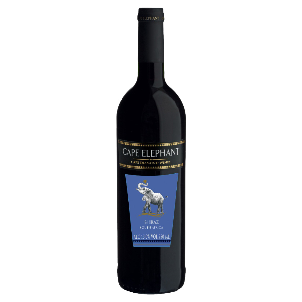 Vinho Sul Africano Cape Elephant Shiraz 750ml