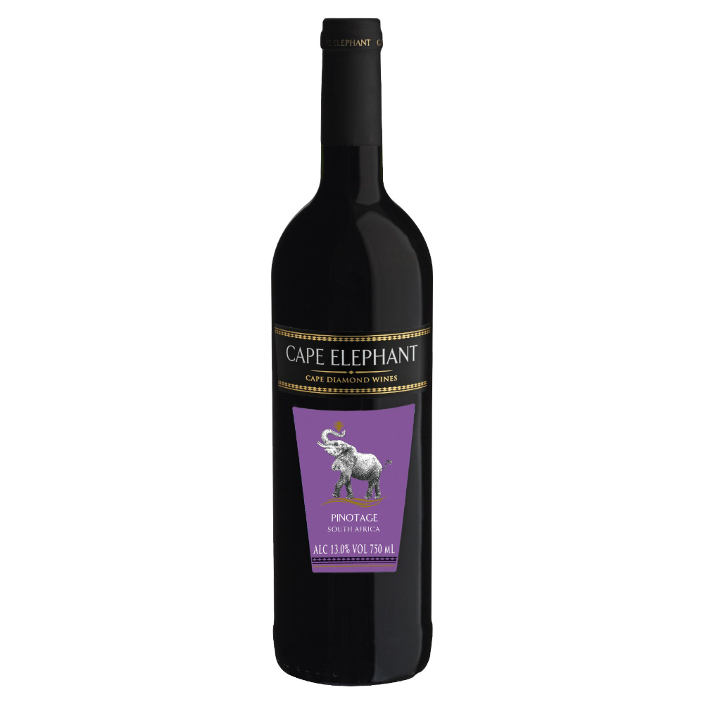 Vinho Sul Africano Cape Elephant Pinotage 750ml