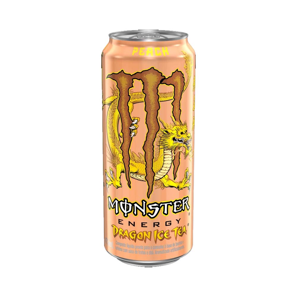 Energetico Monster Dragon Ice Pessego 473ml