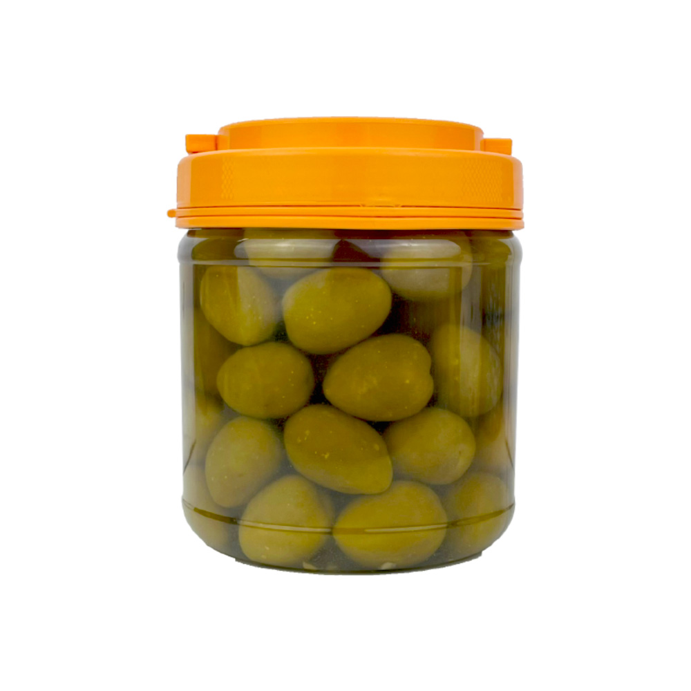 Azeitona Verde Gordal com Caroço Pote Eco-Friendly 600g