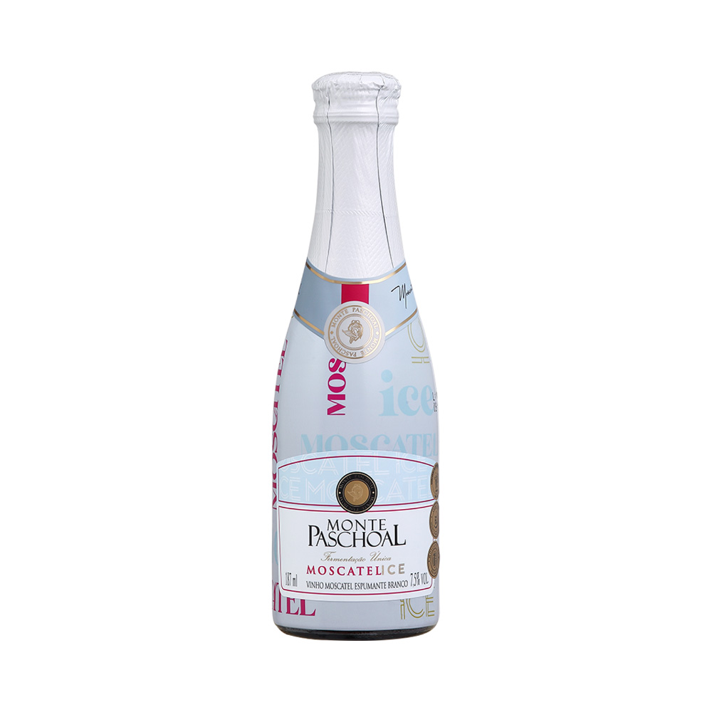 Espumante Ice Moscatel Monte Paschoal baby 187ml