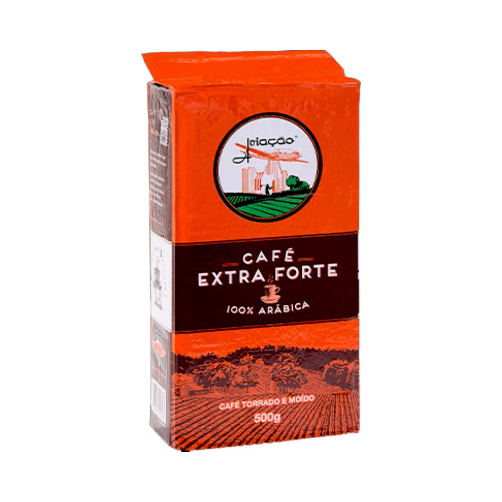 Café Aviação Extra Forte 100% Arábica 500g  Armazém Seu Luiz