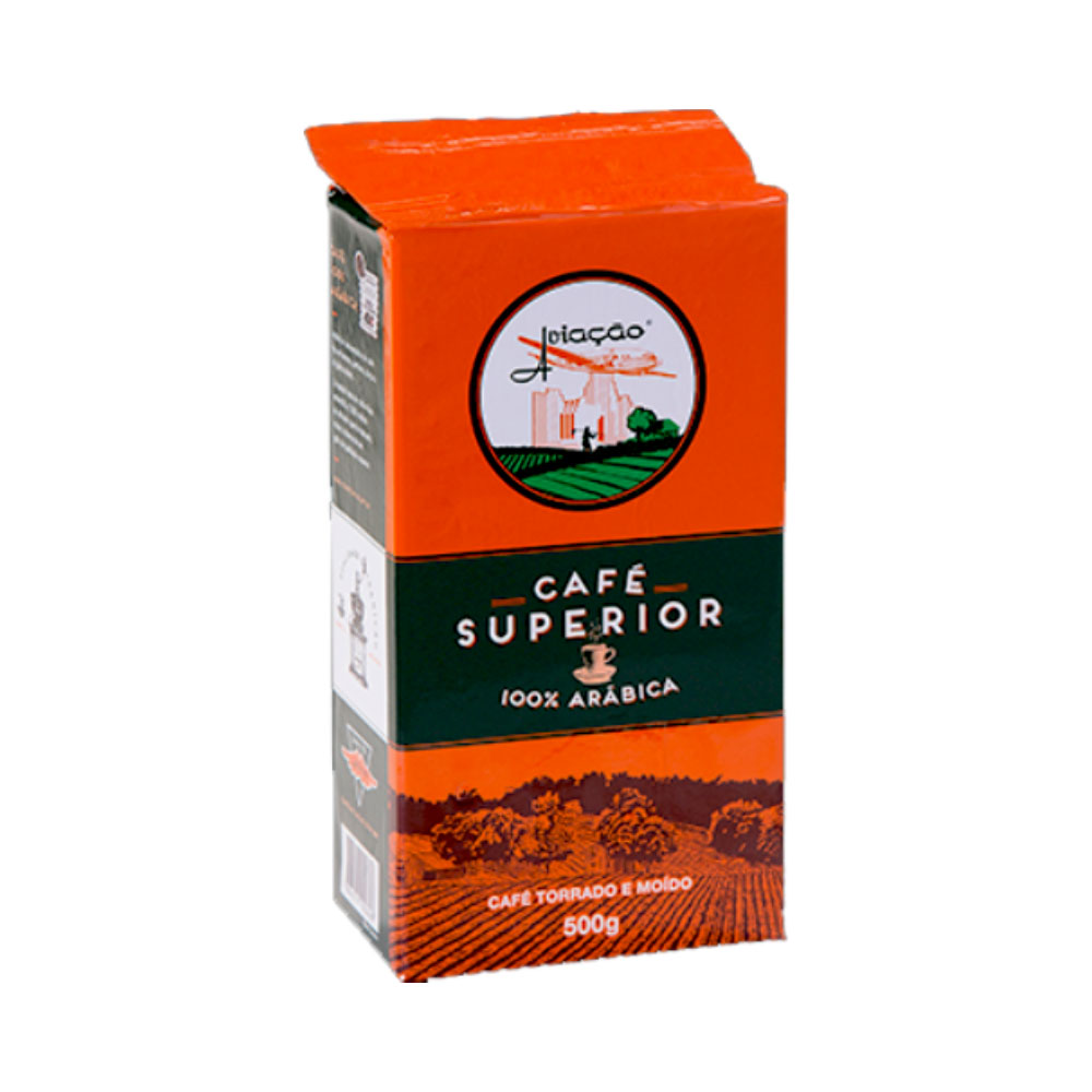 Café Superior Aviação 100% Arábica 500g - Armazém Seu Luiz