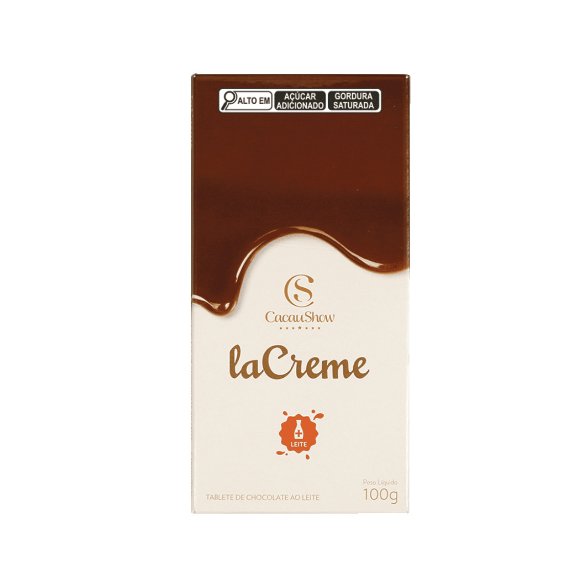 Tablete LaCreme Chocolate ao Leite 100g | Cacau Show
