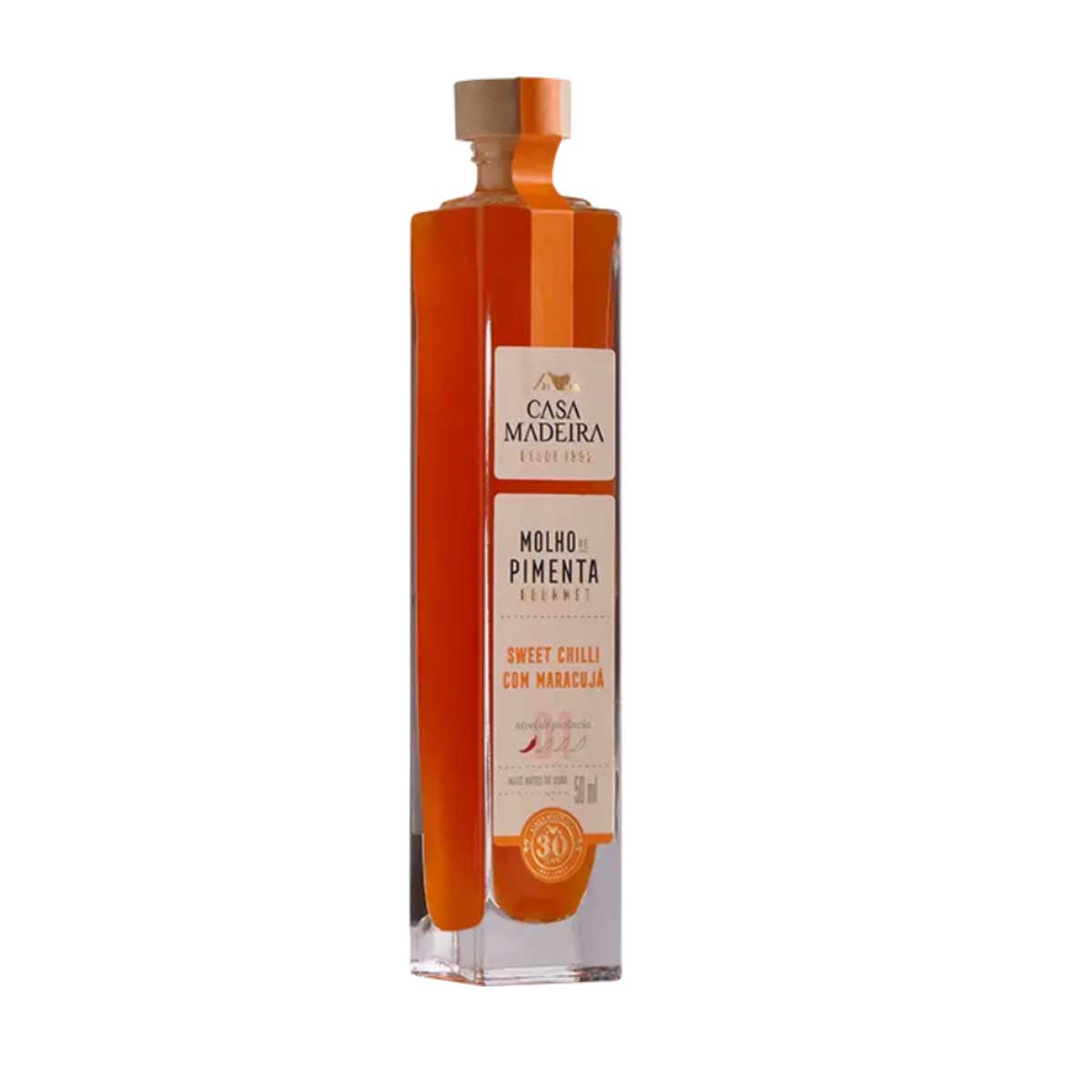 Molho de Pimenta Sweet Chili com Maracuja Casa Madeira 50ml