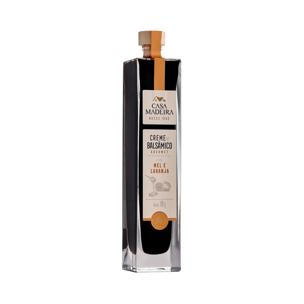 Creme Balsamico com Mel e Laranja Casa Madeira 100ml