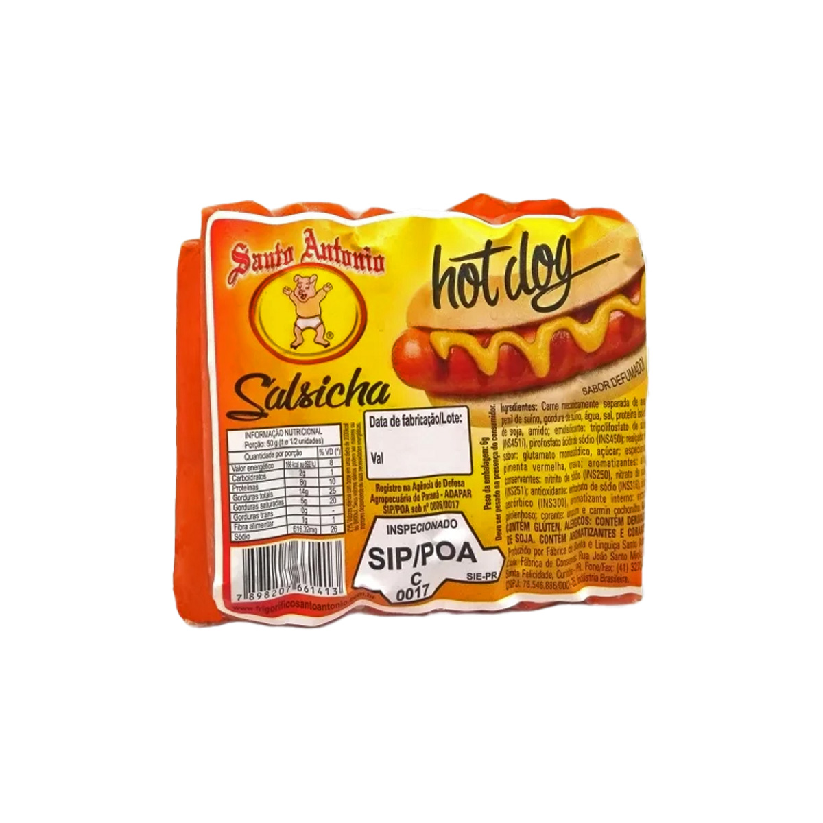 Salsicha Hot Dog Santo Antonio 400g