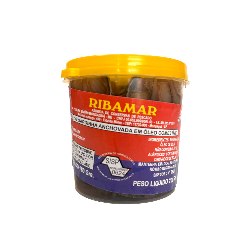 File de Sardinha Ribamar 180g