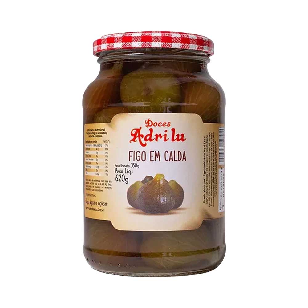 Figo em Calda Adri 620g | Frutas Doces e Saborosas