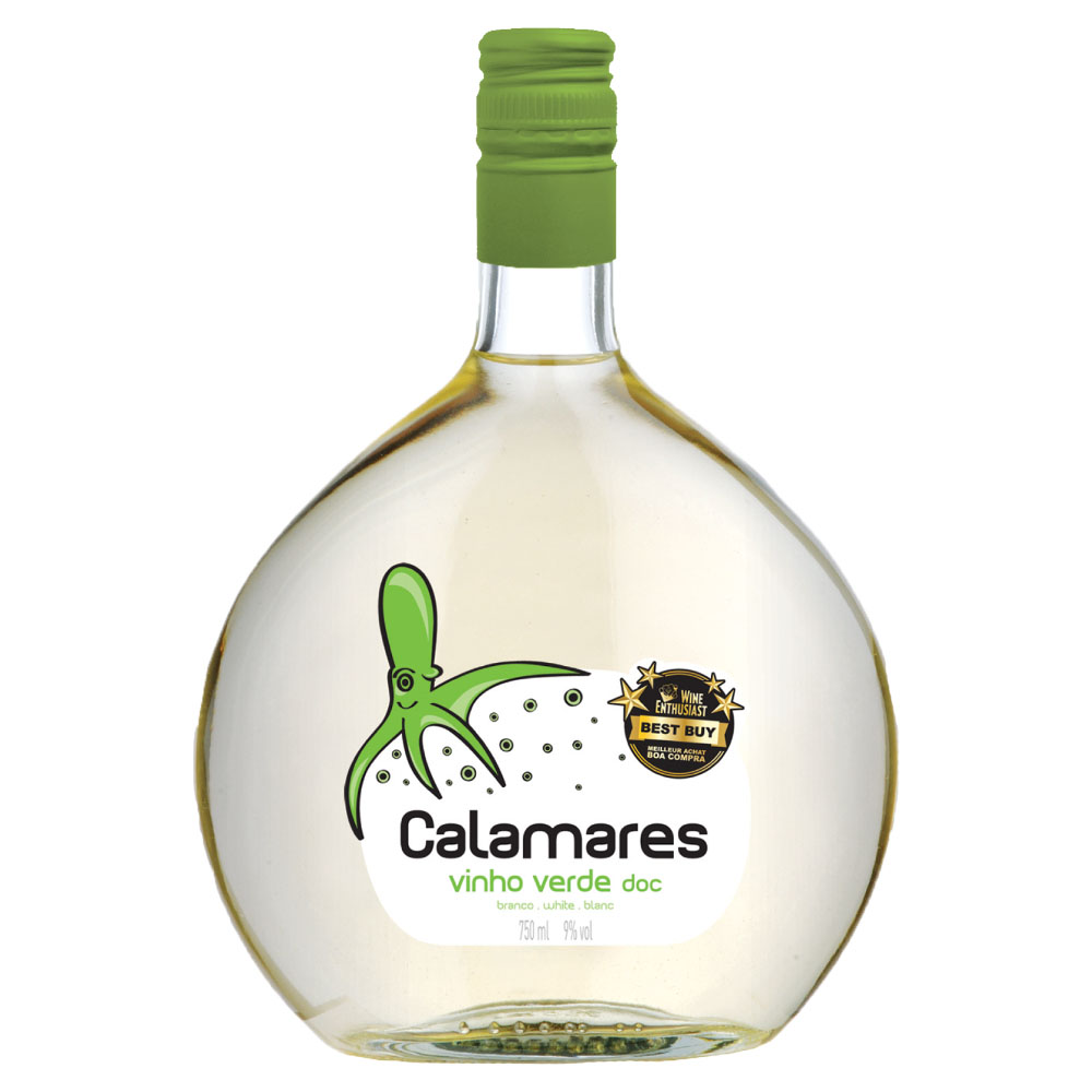 Vinho Verde Calamares Branco 750ml Português Seco