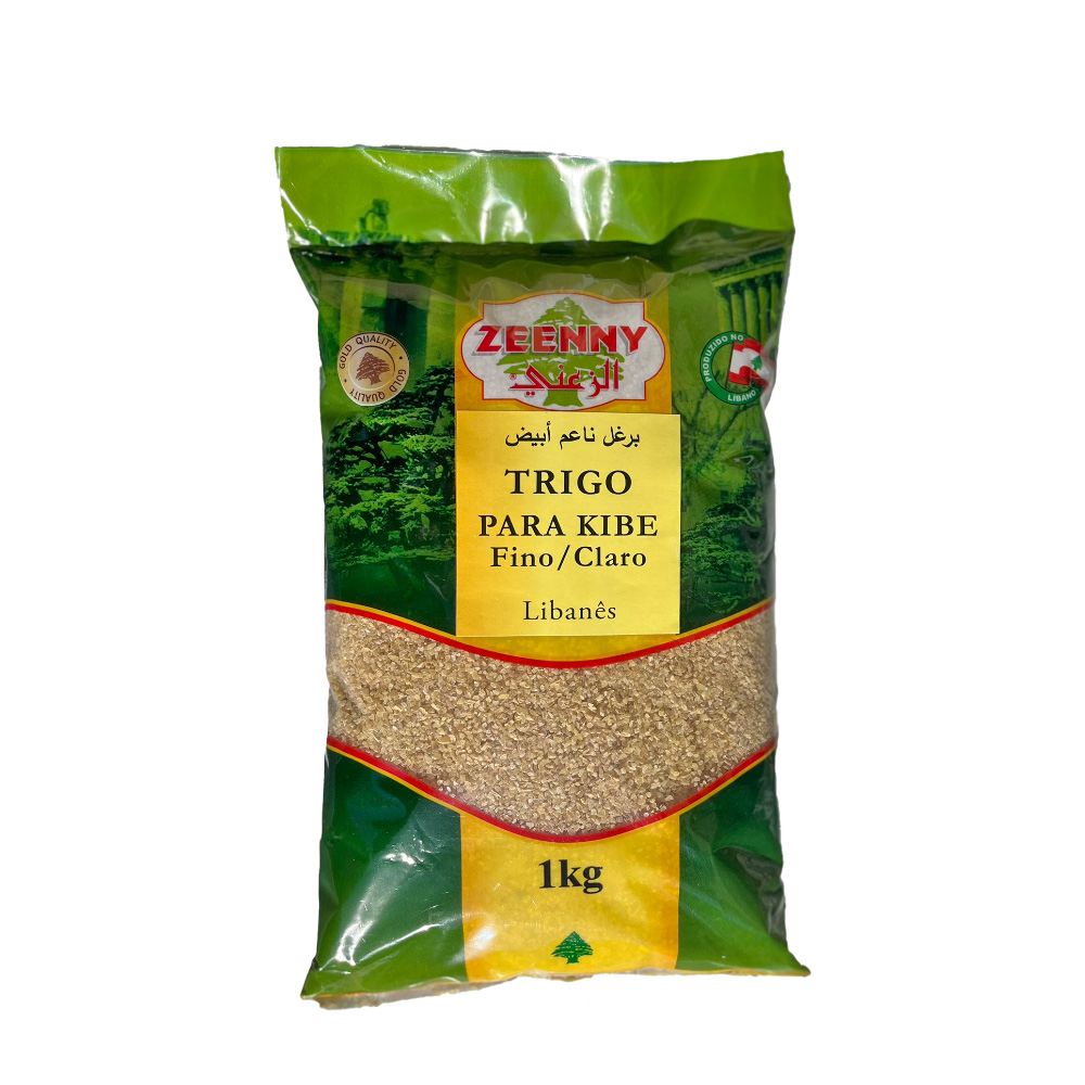 Trigo para Kibe Fino Claro Zeenny 1kg | Armazém Seu Luiz