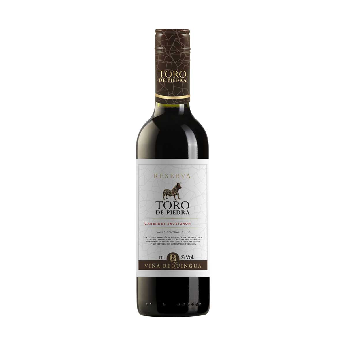 Vinho Chileno Toro de Piedra Cabernet Sauvignon Reseva 375ml