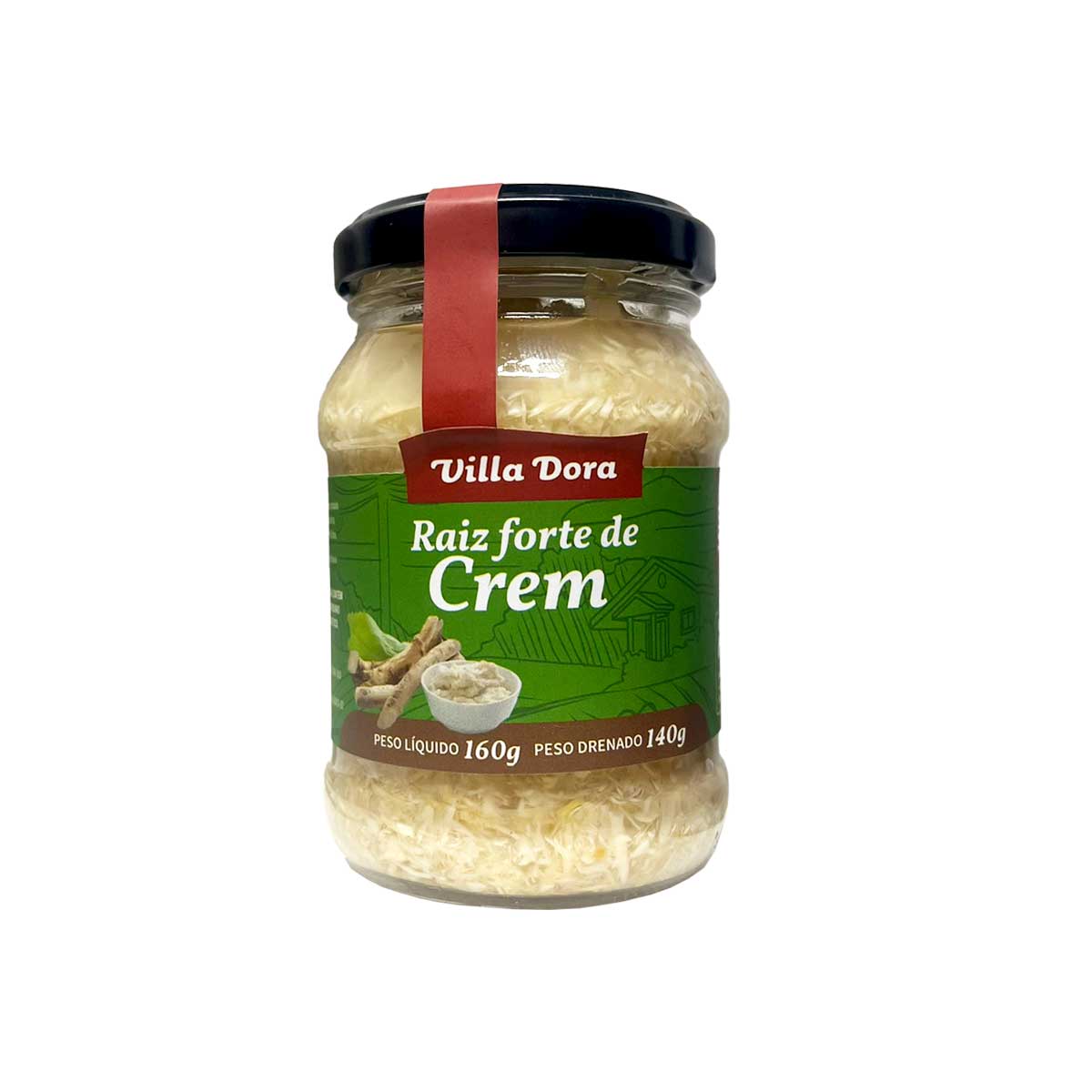 Raiz Forte Crem Villa Dora 160g Artesanal Estilo Alemão