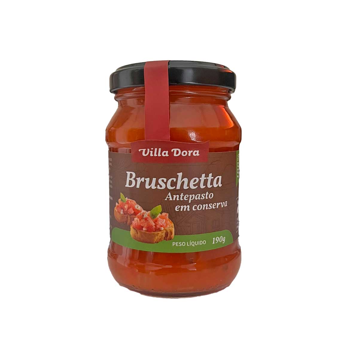 Antepasto Bruschetta Artesanal Villa Dora 190g