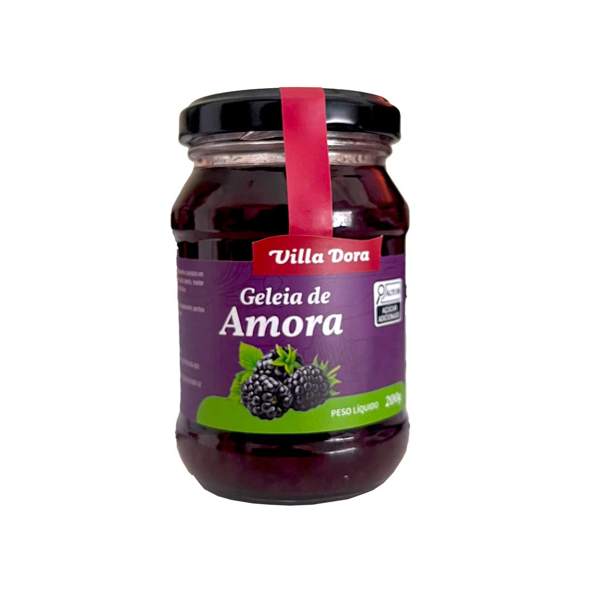 Geleia de Amora Artesanal Villa Dora 200g