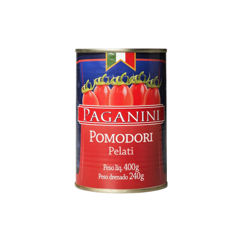 Tomate Pelado Italiano Paganini Lata 400g