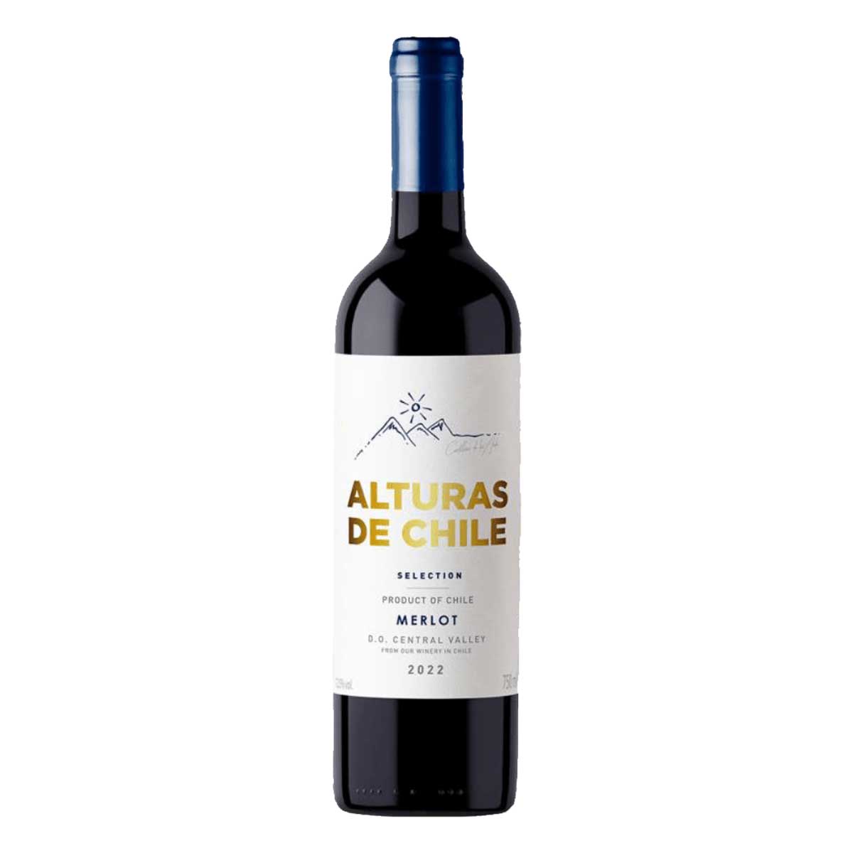 Vinho Chileno Alturas de Chile Merlot  750ml