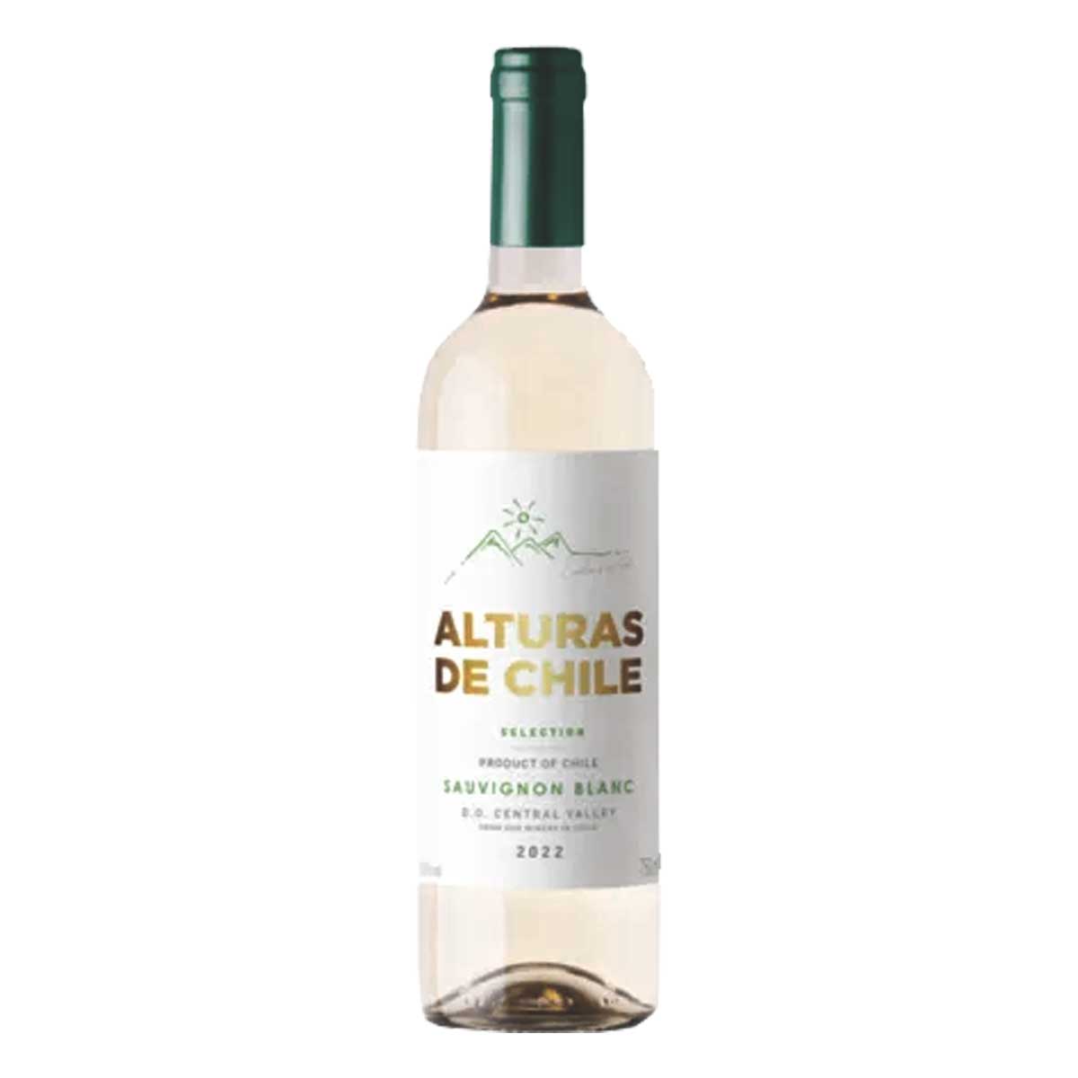 Vinho Chileno Alturas de Chile Sauvignon Blanc 750ml