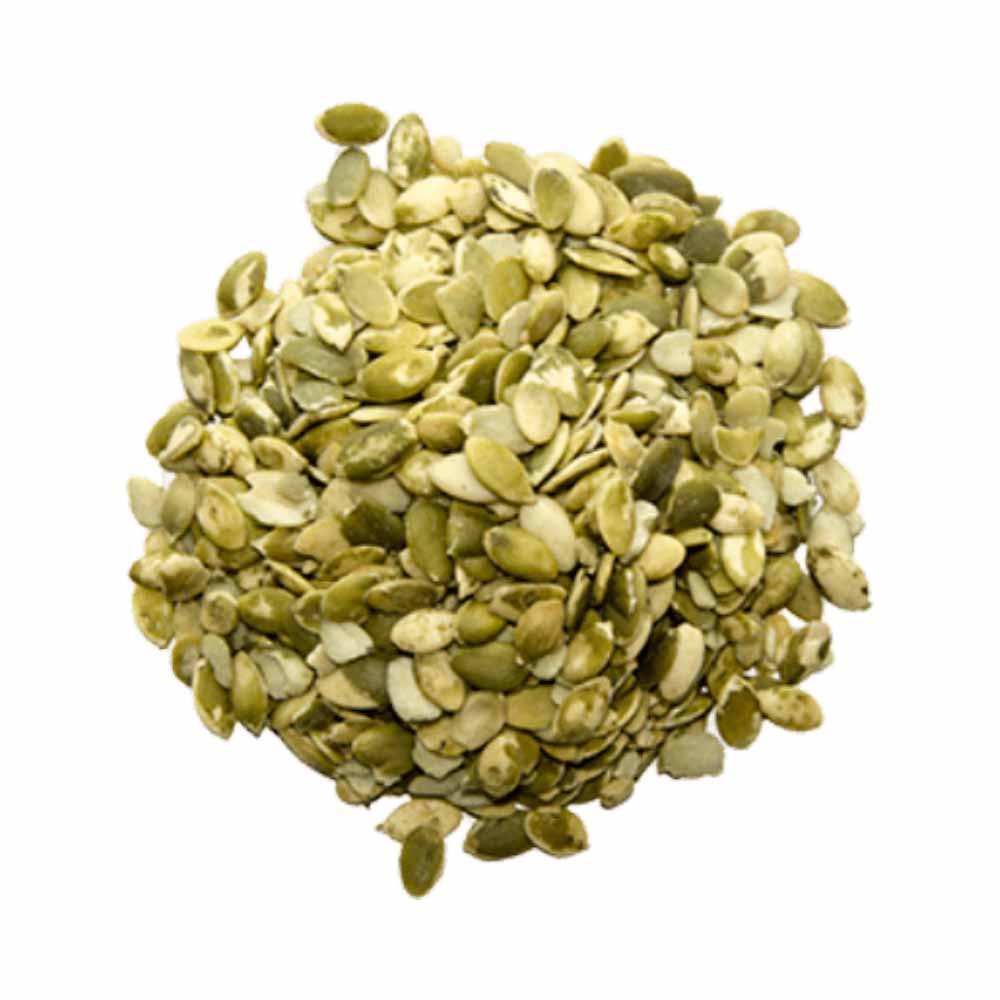 Semente de Abobora Sem Casca Natural Tipo AA 500g