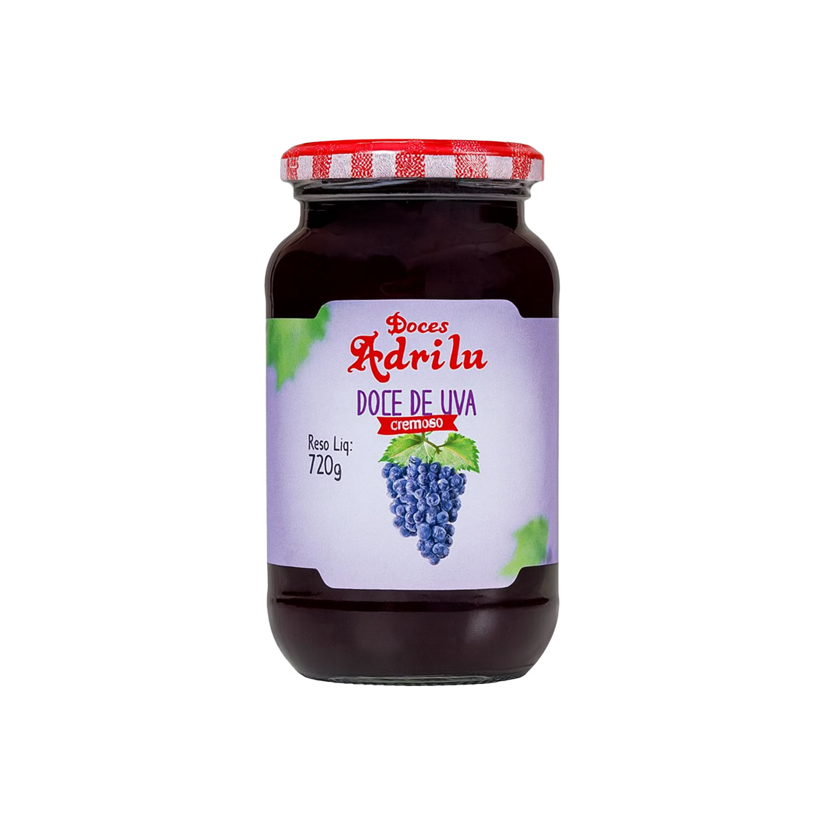 Doce de Uva Adri 720g – Sabor Artesanal e Natural