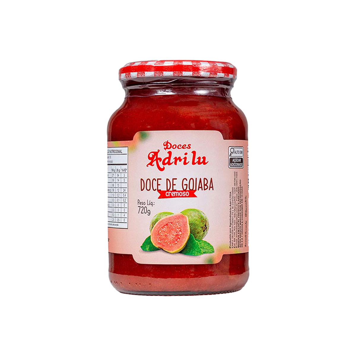 Doce de Goiaba Adri 720g – Sabor Caseiro e Artesanal