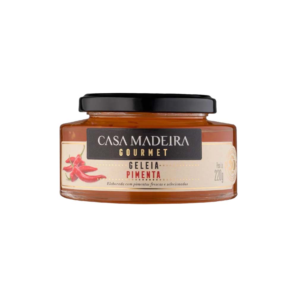 Geleia de Pimenta Gourmet 240g – Casa Madeira