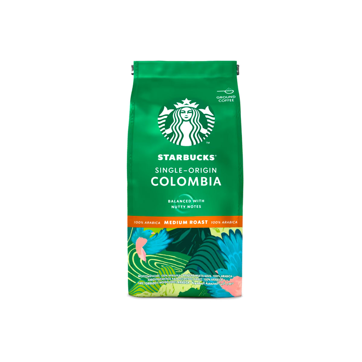 Café Starbucks Colombia Torrado e Moído - Torra Média 250g