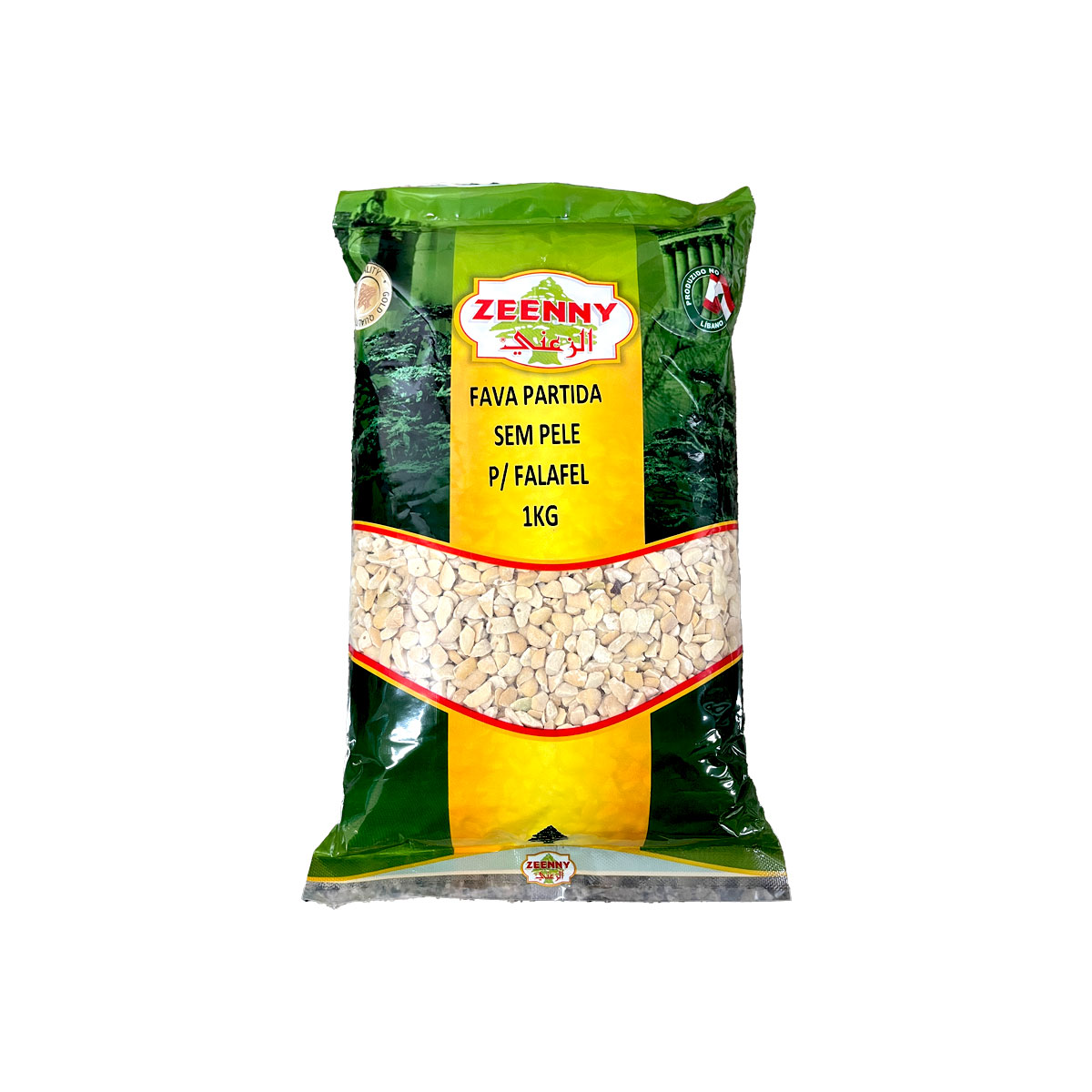 Fava Partida para Falafel Zeenny 1kg
