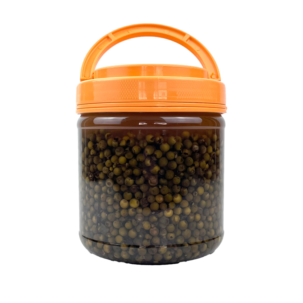 Pimenta Verde em Conserva pote Eco-Friendly  600g - Seu Luiz
