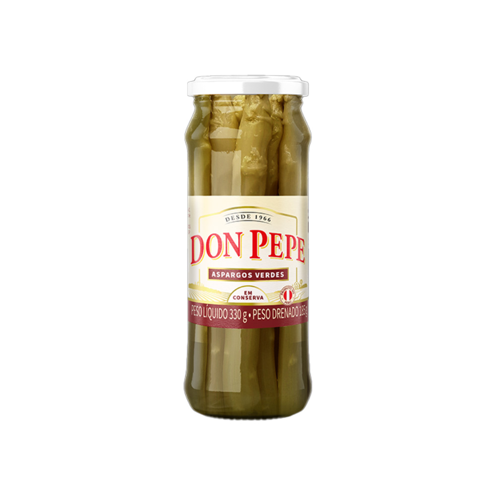 Aspargos Verdes em Conserva Don Pepe 185g