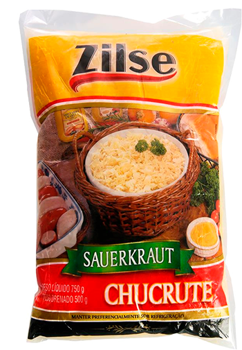 Chucrute Zilse Pacote 500g