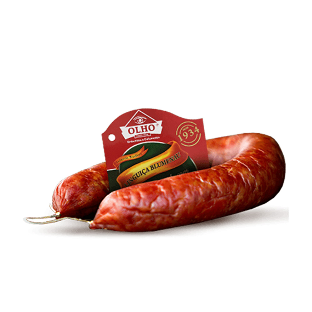 Kit Linguiça Blumenau + Linguiça Patê Olho 2 Unidades