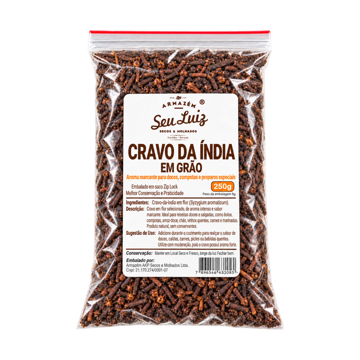 Cravo em Flor 250g Armazém Seu Luiz – Natural e Aromático