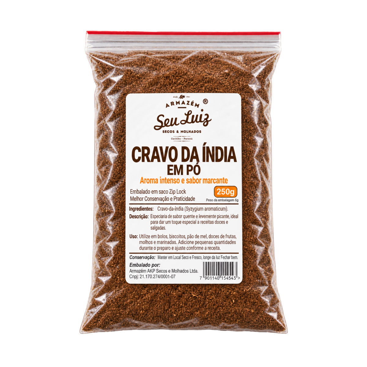 Cravo em Pó 250g | Armazém Seu Luiz