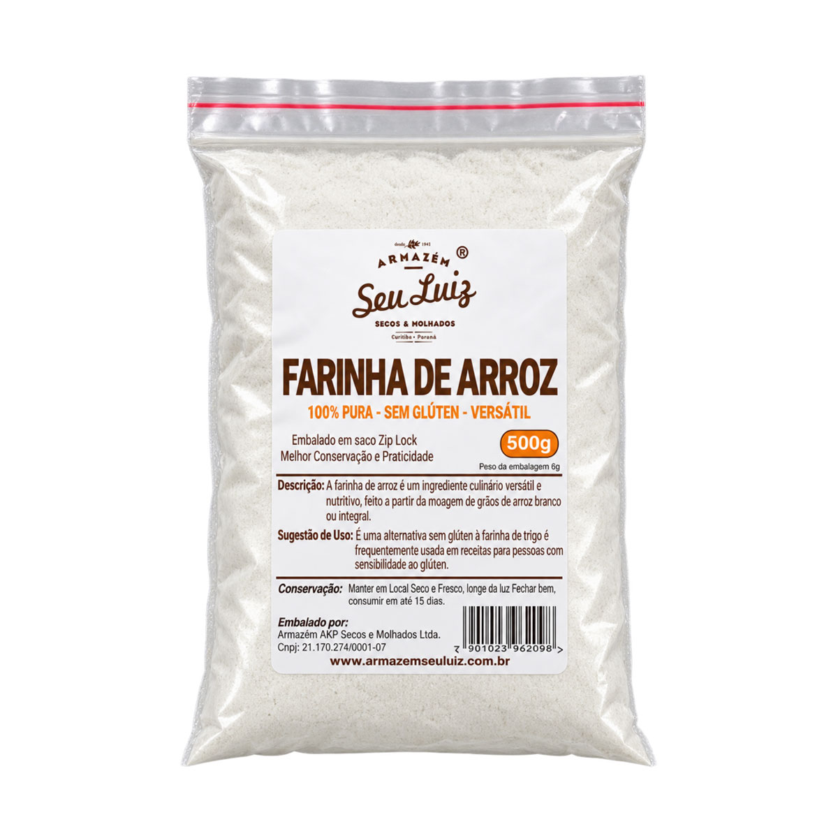 Farinha de Aveia 500g Armazém Seu Luiz